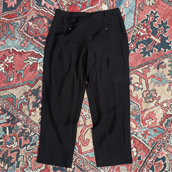 CLUB MONACO | black rayon trousers - Picture 3 of 4